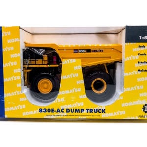 1/50 Komatsu 830E-AC Dump Truck Diecast Model by First Gear image 1