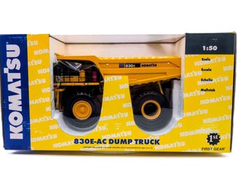 1/50 Komatsu 830E-AC Dump Truck Diecast Model by First Gear