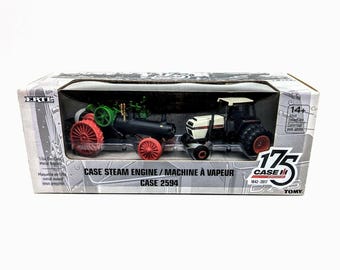 1/64 Case Steam Engine And Case 2594 Tractor 175Th Anniversary Set