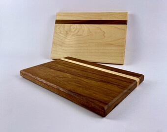 Wedding Gift Cutting Board, Gift for Couple, Walnut or Maple Wood Cutting Board, Bridal Shower Kitchen Gift