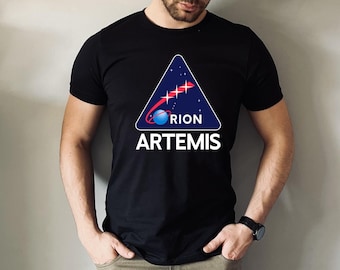 Orion Artemis T-shirt, Moon Shirt, Space Lover Shirt, Science Shirt, Rocket Launch, Artemis 2 Mission