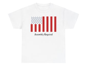 組み立てが必要 u/l2 アメリカ州立平和旗 ヘビーコットンTシャツ