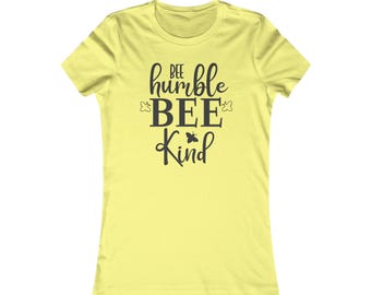 Bee Humble レディース コンフォートTシャツ