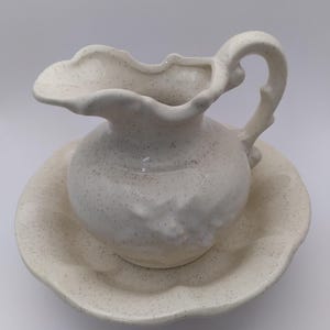 Pitcher and Bowl Set - Etsy