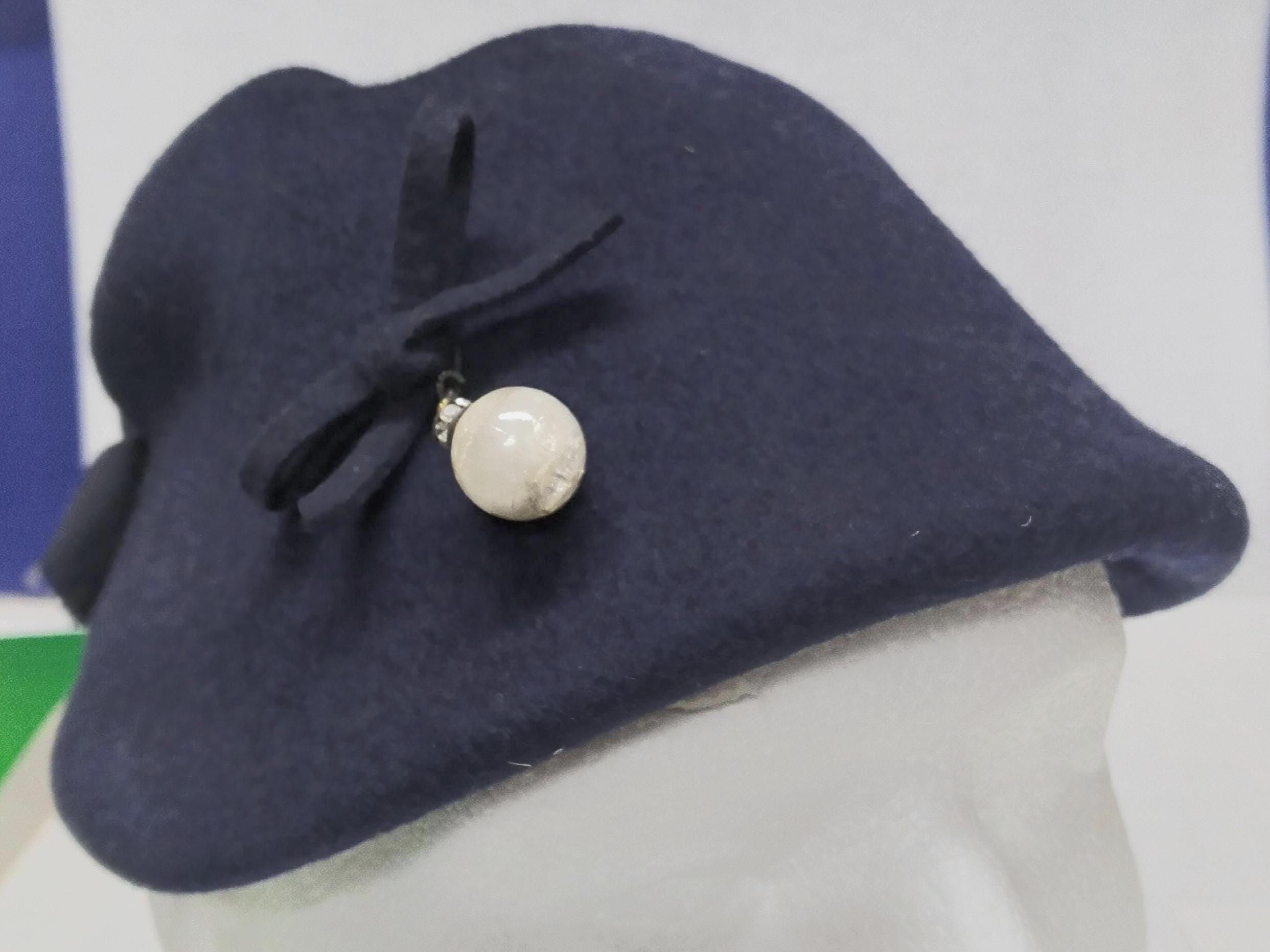 1930s Navy Blue Hat - Etsy display picture 3