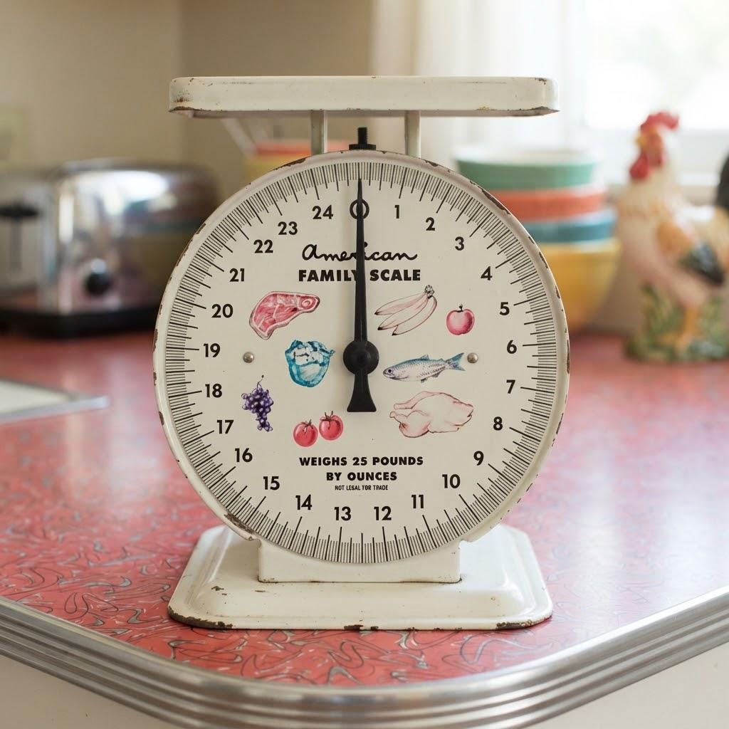 Metal Scale American Family - Etsy