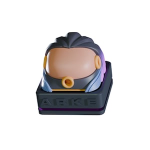 Reyna Artisan Keycap inspired from VALORANT – Handpainted & Made to Order