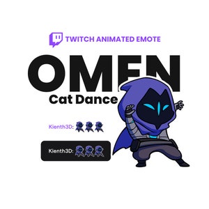 Omen Cat Dance: Valorant Animated Emote (Digital Download)
