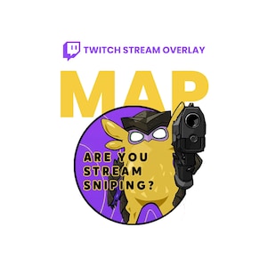 Map Cover - Wingman Drop It Stream Overlay for Twitch and Youtube - Perfect for Valorant Streamers - Unique & Secure