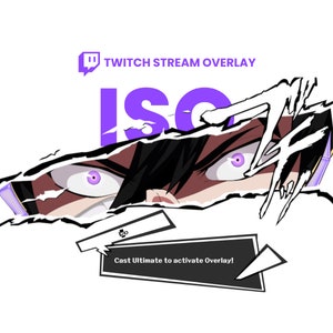 Iso Valorant x Persona 5 Stream Overlay (Digital Download)