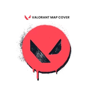 Map Cover - Valorant Spray Streaming Overlay for Twitch and Youtube - Perfect for Streamers - Unique & Secure