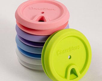 QuickSip Lids for Can Glasses - Multicolor 5 Pack