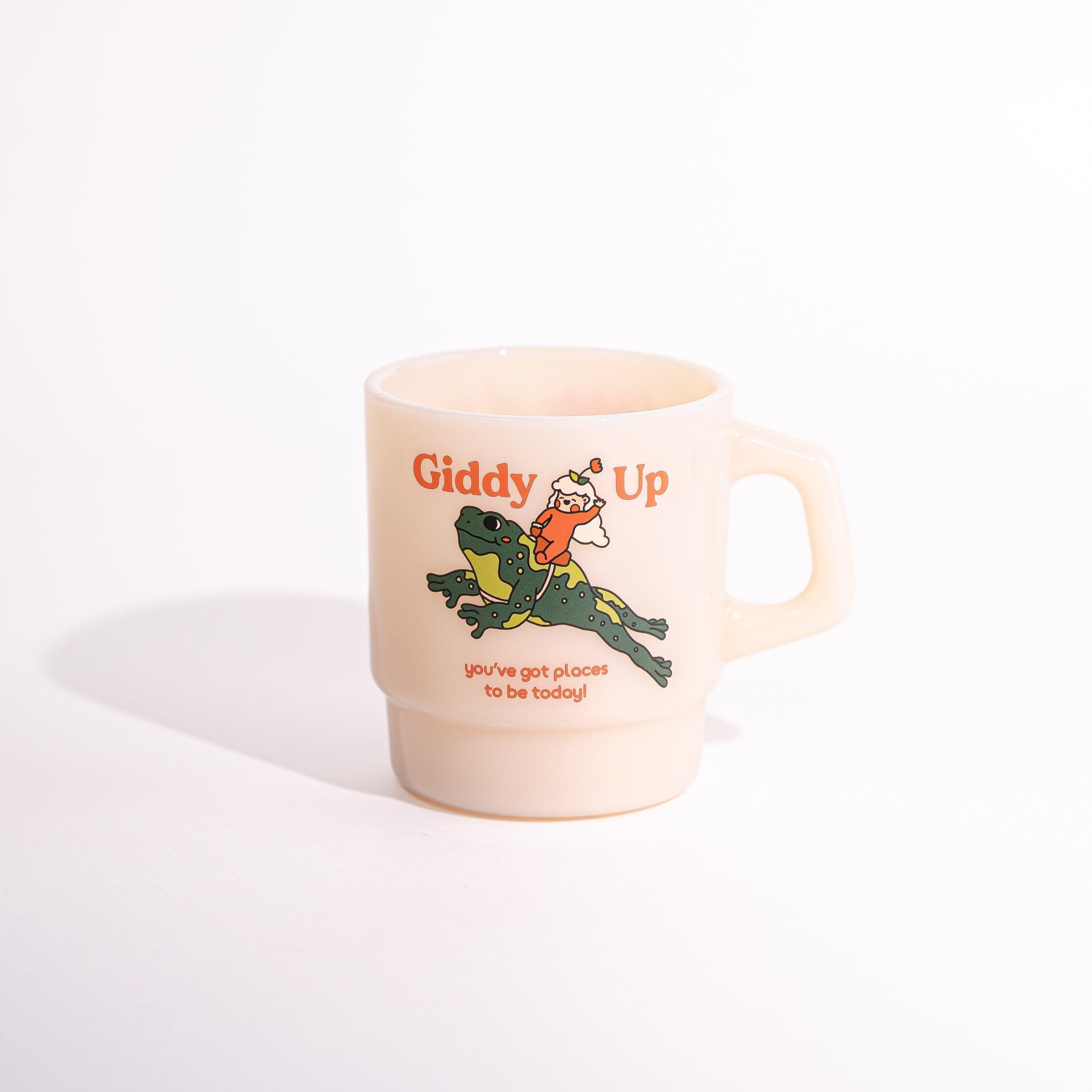 Milk Glass Mugs - Etsy
