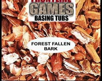 Forest Fallen Bark Chips - BASING TUB - Miniature Basing System