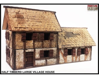 Half Timbered Large Village House FRONTLINE GAMES