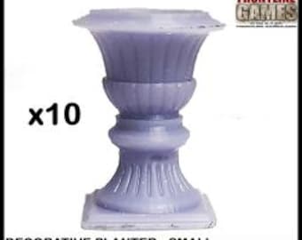 Decorative Planters (10) Small 28MM WWII FRONTLINE-GAMES