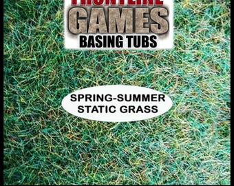 Spring Summer Static Grass Mix SCENIC TUB Basing material