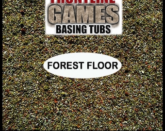 Forest Floor Blend Flocking - BASING TUB - Miniature Basing System