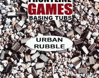 Urban Rubble - Basing Tub - Miniature Basing System FRONTLINE-GAMES