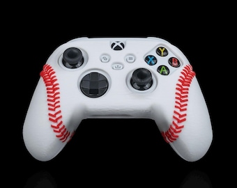 Baseball Texture Game Controller Cover | Universal Fit, Sporty Grip