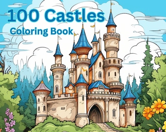100 Castles to Color