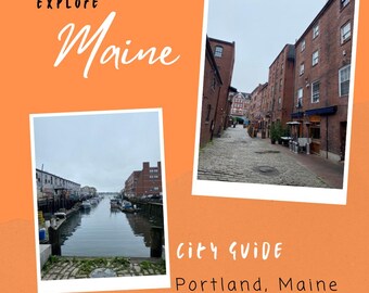 Portland Maine Reiseführer | Stadtrundgang eBook (Digitaler Download)