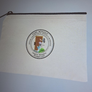 Personalized JW 2025 Convention Gift: Canvas Cotton Pouch (Pack of 50)