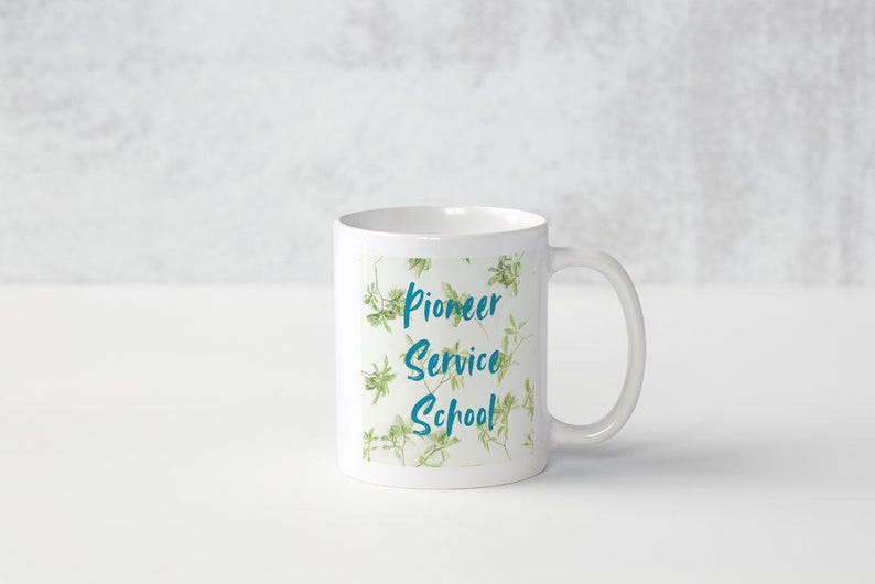 JW Pioneer School Mugs (4 Assorted Designs) - Etsy