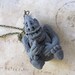 Rockbiter sculpture necklace - Neverending story