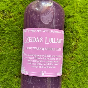 Zeldas Lullaby Body Wash + Bubble Bath