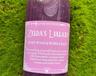 Zeldas Lullaby Body Wash + Bubble Bath