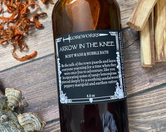 Arrow In The Knee Body Wash + Bubble Bath
