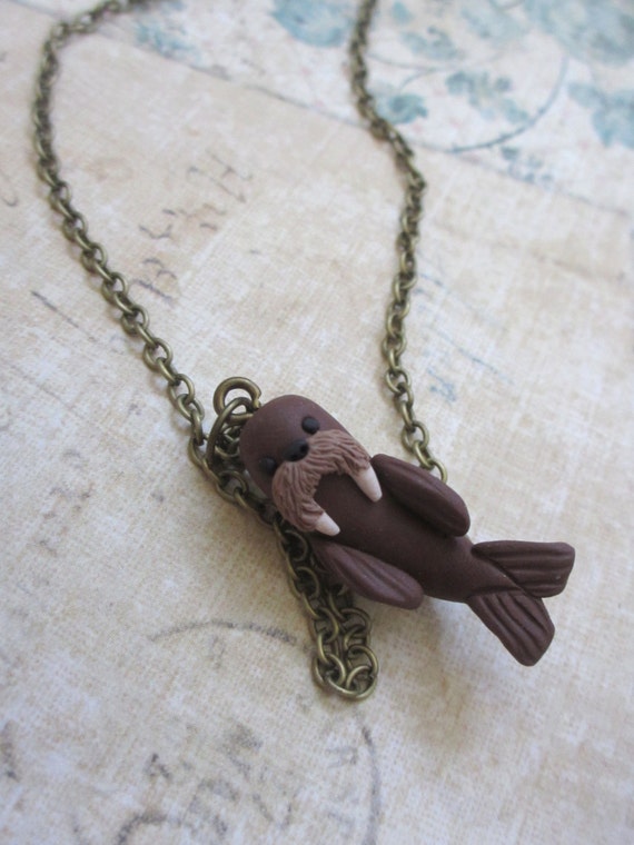 Items similar to I am the Walrus coo coo ca choo - Hand sculpted