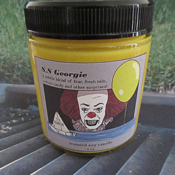 S.S Georgie - Stephen King - It inspired soy wax candle
