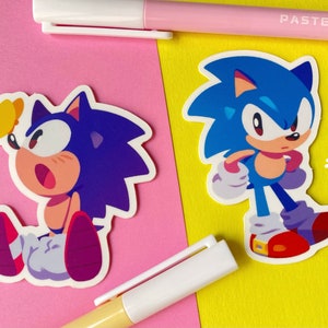 Adesivi classici di Sonic