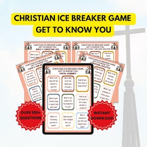Christian Ice Breaker Games, Christian Ice Breakers, Womens Ministry Ice Breaker Games, ice breaker game, christian games, youth group game