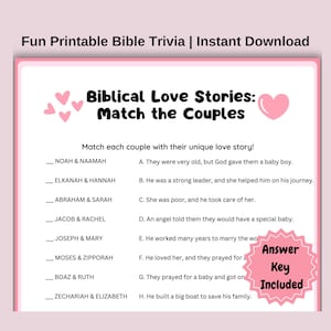 Bible Couple Trivia, Bible Trivia Game, Bible Games, Christian Valentines, Valentine's Church, Bible Couples Game, Couples of the Bible