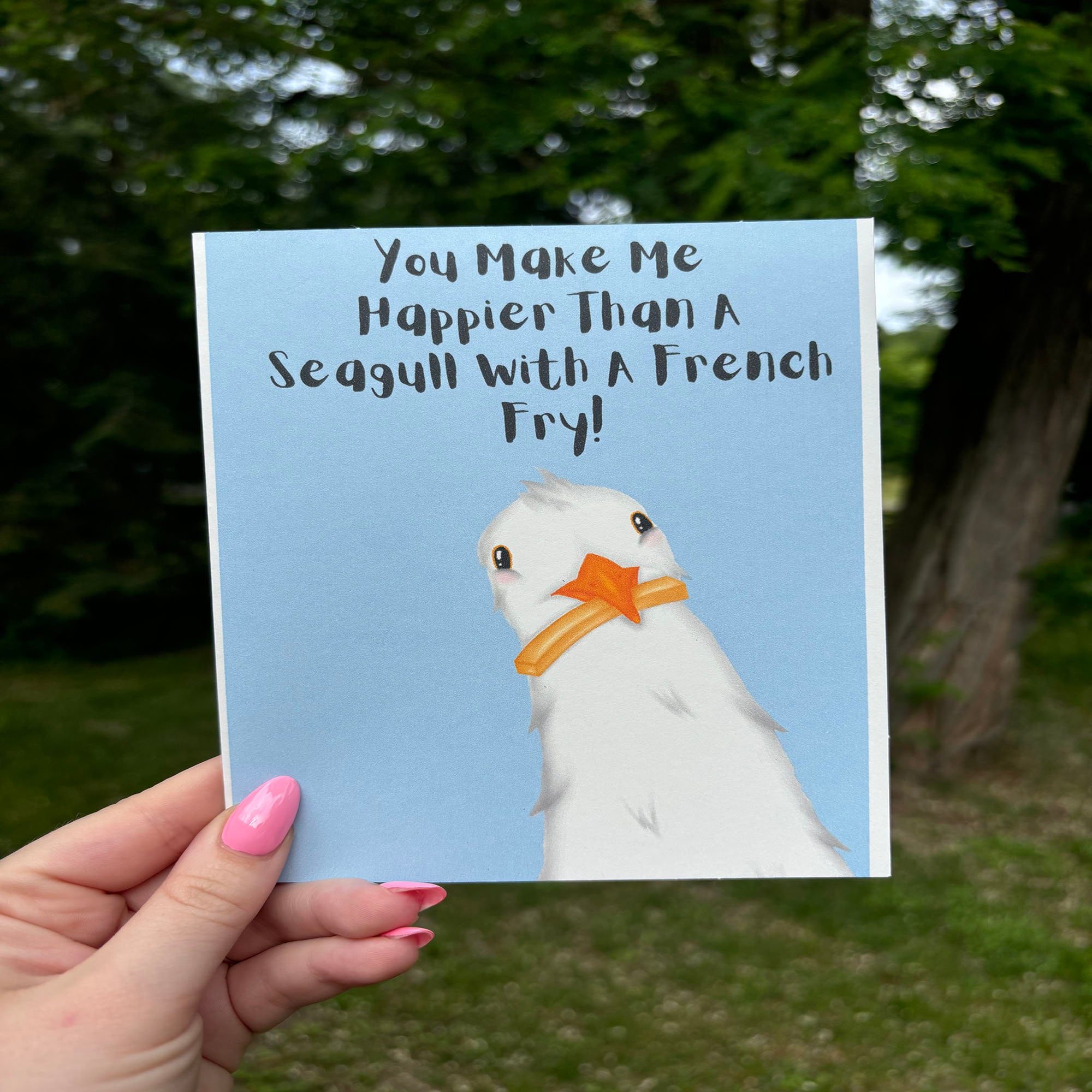 Happier Than A Seagull With A French Fry Shirt Happier Than A Seagull With A French Fry Shirt