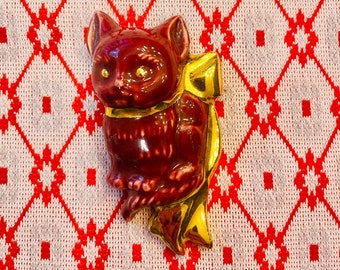 Broche de cristal para gatitos