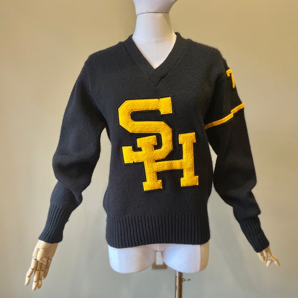 Letterman sweater