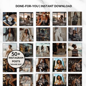 faceless marketing collage