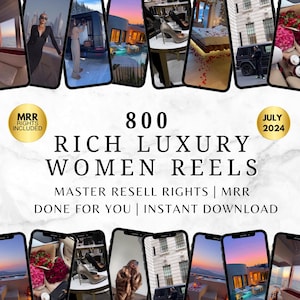 Rich Luxury Women Reels | Faceless Reels for TikTok, YouTube Shorts, Instagram | Digital Marketing | Instagram Stories | Faceless Marketing