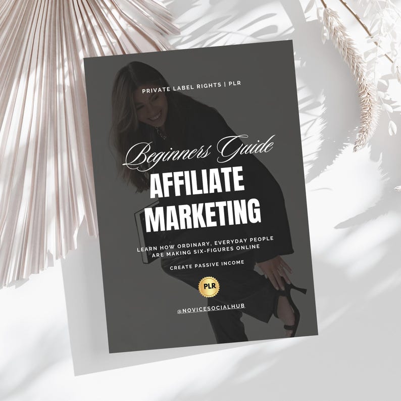 affiliate marketing guide mockup