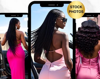 Melanin Stock Image, Faceless Marketing, Instagram Reels, Social Media Post, Instagram Business, Faceless Instagram, DFY Digital Product