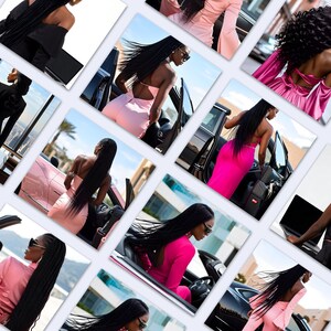 faceless marketing images collage