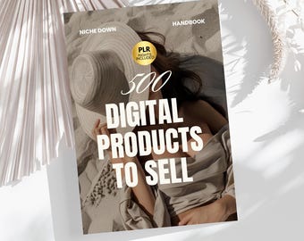 500 Digital Product Ideas | PLR eBook | Resell Rights | DFY Product Creation | Marketing Tips | Business Owner Resources