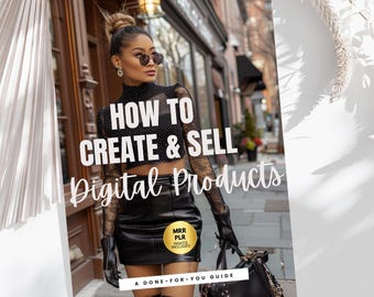 How to Create & Sell Digital Products on Etsy | Digital Marketing | Lead Magnet | DFY Digital Products | PLR Rights | Small Business Owner