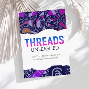 Threads Unleashed | MRR Ebook | Instagram Growth | Master Resell Rights | DFY Resell Rights | Done For You Digital Product
