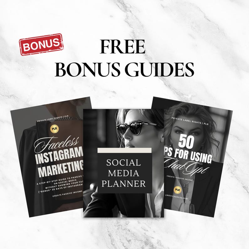 Affiliate Marketing Guide | PLR Ebook | Digital Marketing | DFY Digital Product | Lead Magnet Template | PLR Rights | Small Business Tools image 5
