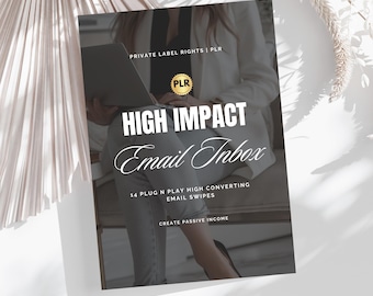 Email Marketing Campaign, Email Swipe Files, Digital Marketing, Business Growth for Entrepreneurs, Small Business, PLR Digital Products
